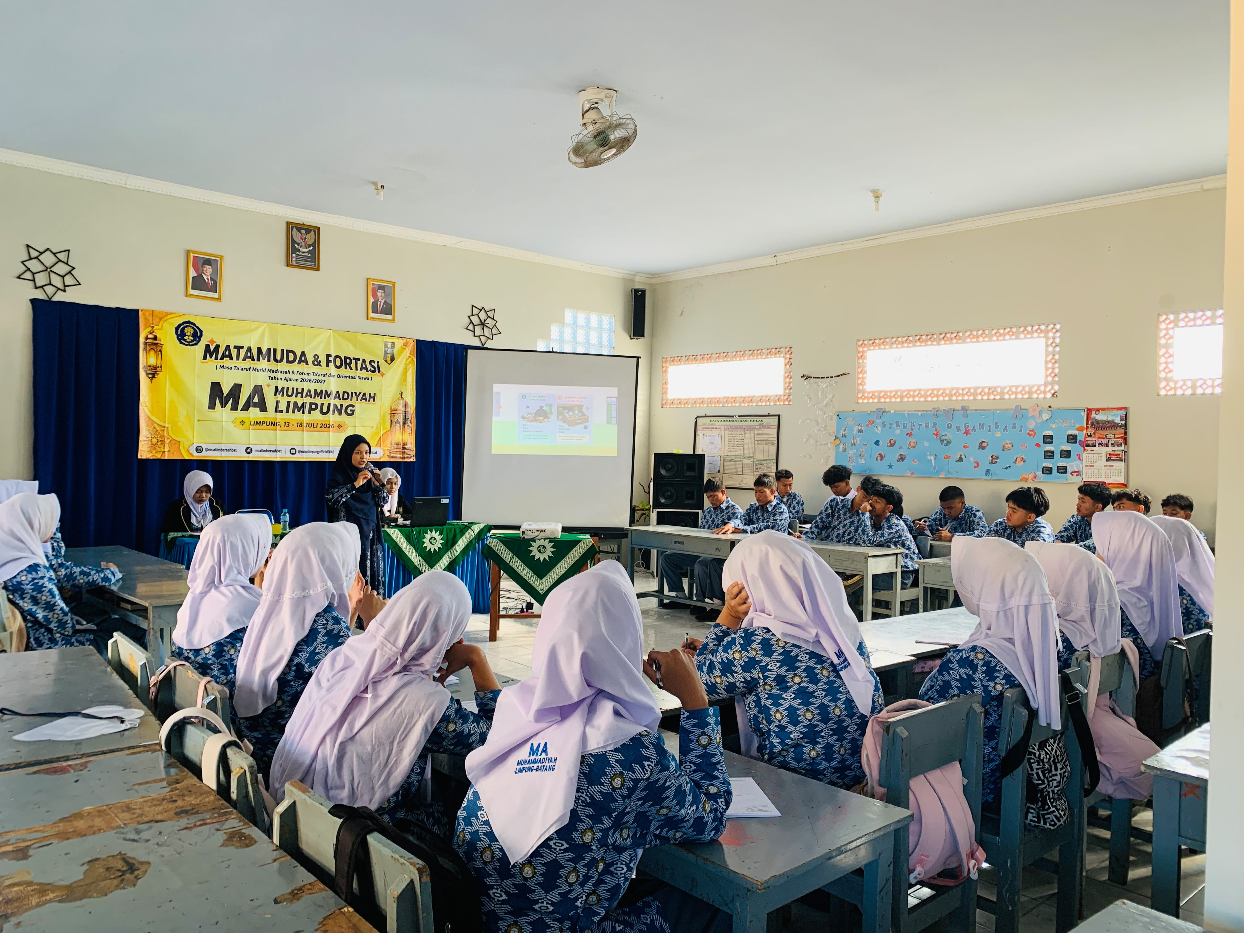 EDUKASI KESEHATAN DAN EKOTEOLOGI: dr. DINI ATIKA AZMI AJAK PESERTA MATAMUDA & FORTASI MA MUHAMMADIYAH LIMPUNG PEDULI SESAMA DAN ALAM