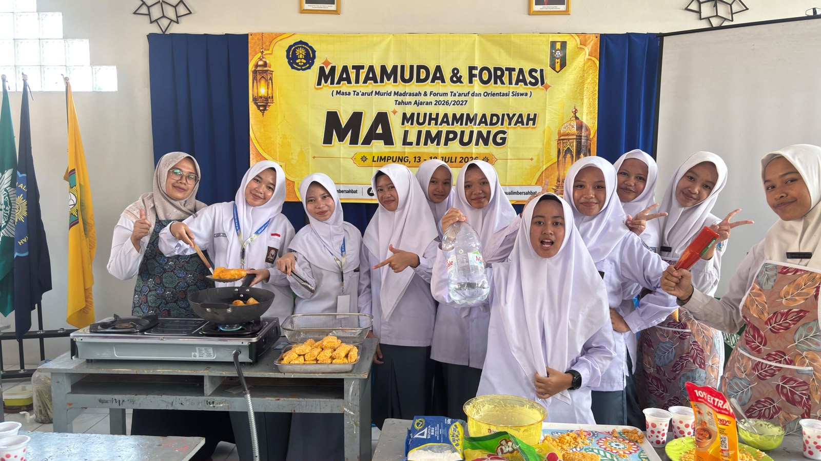Asah Jiwa Bisnis, Mualim Muda Praktik Bikin Kuliner Kekinian